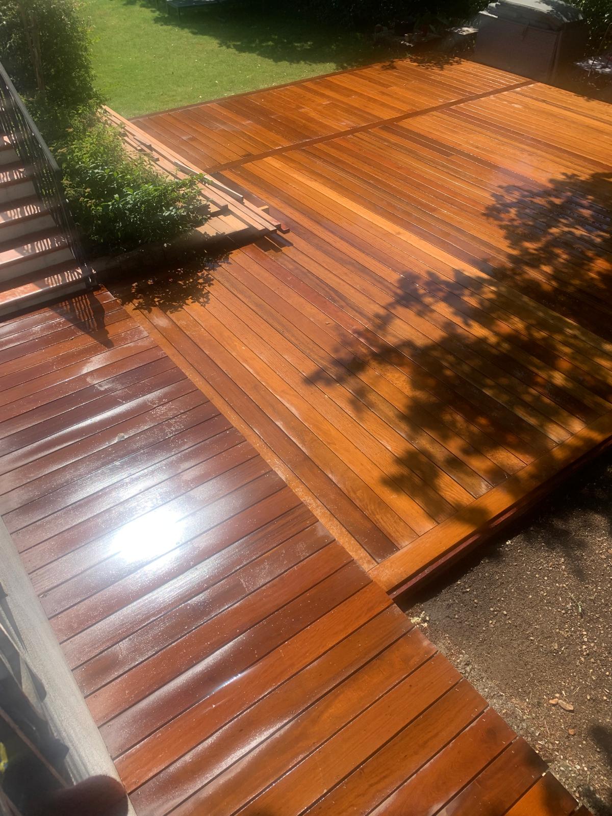 Terrasse en Itauba de 126m² à Brignoles