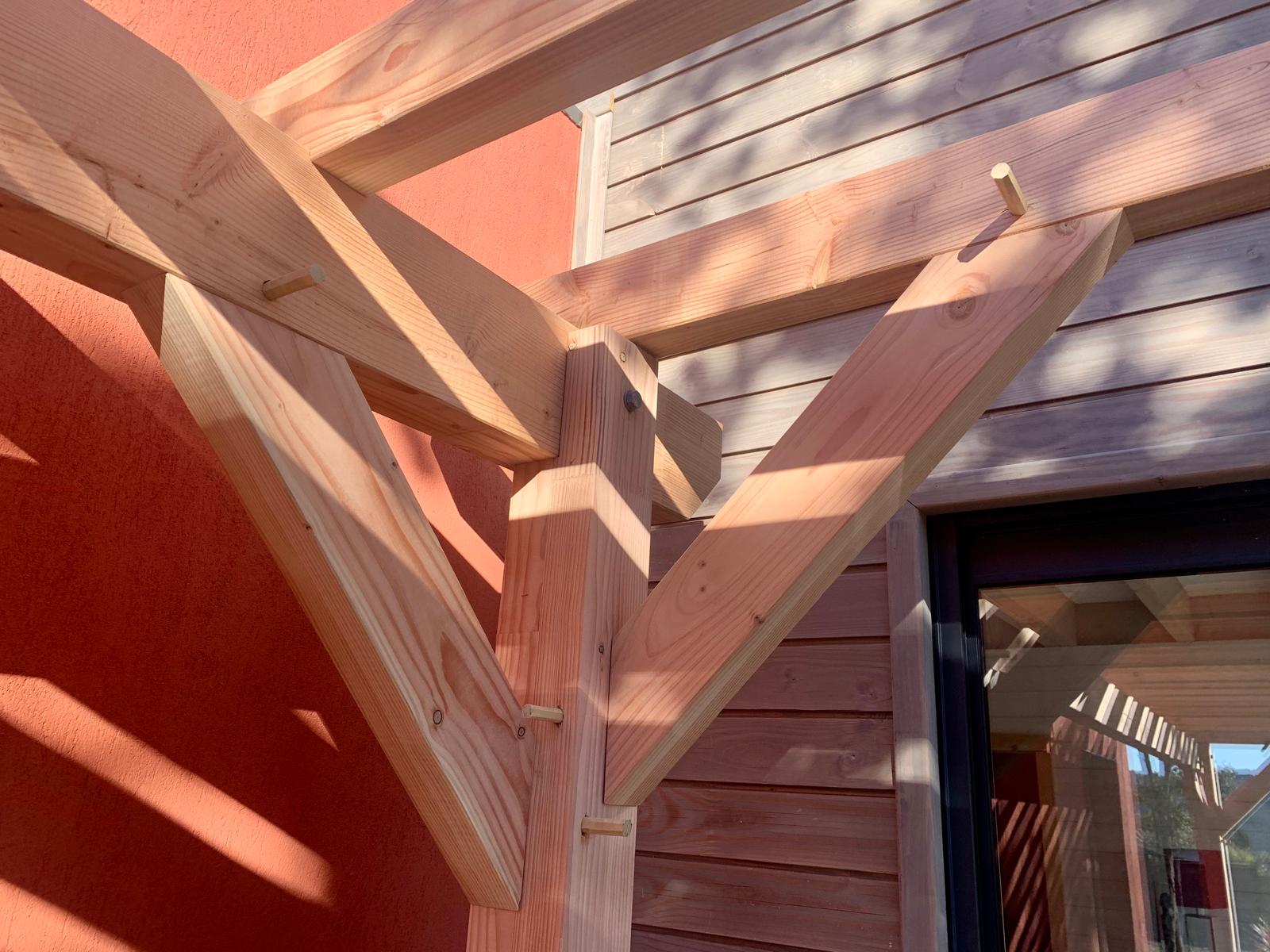 Pergola bois sur mesure