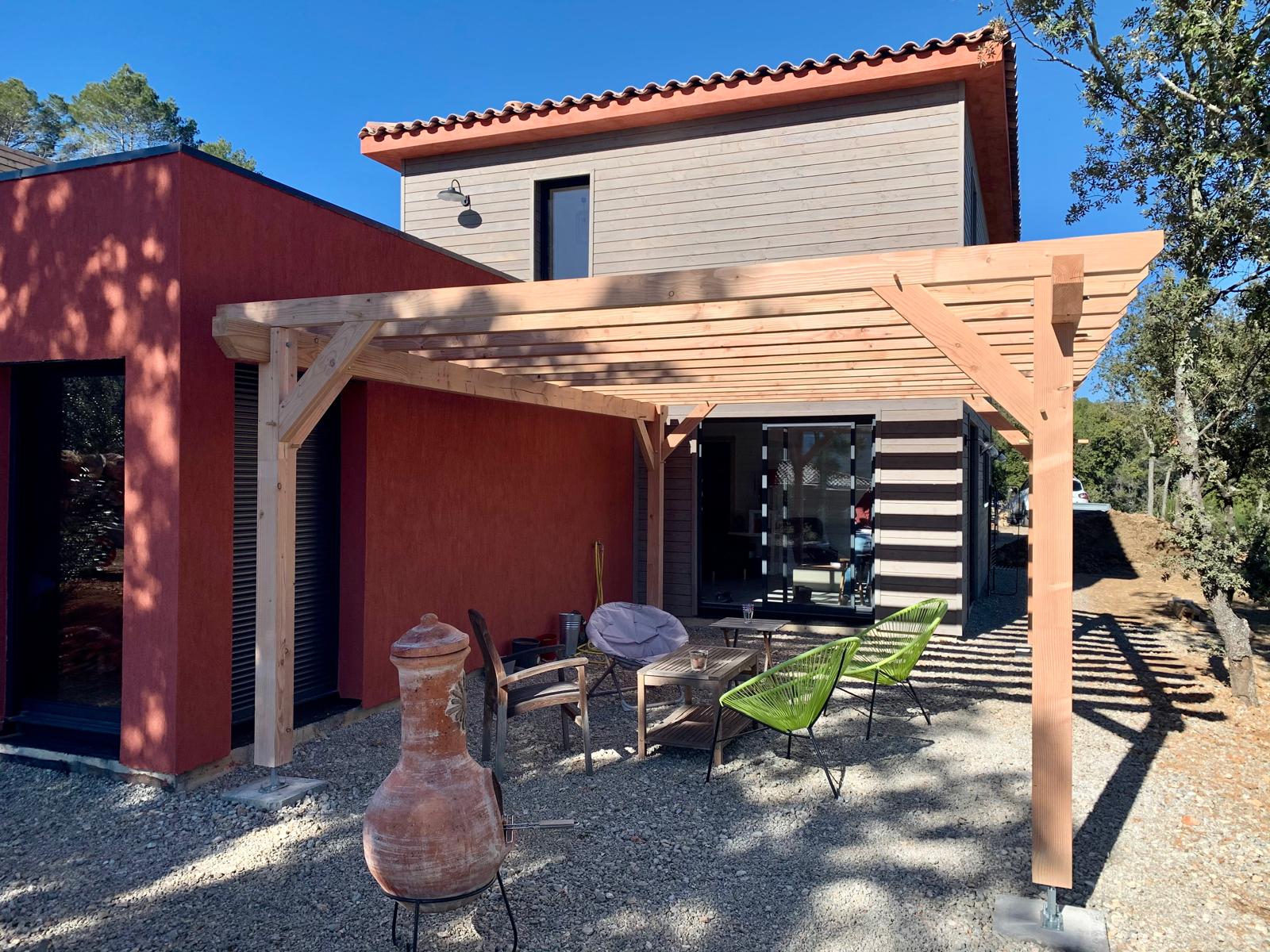 Pergola bois sur mesure