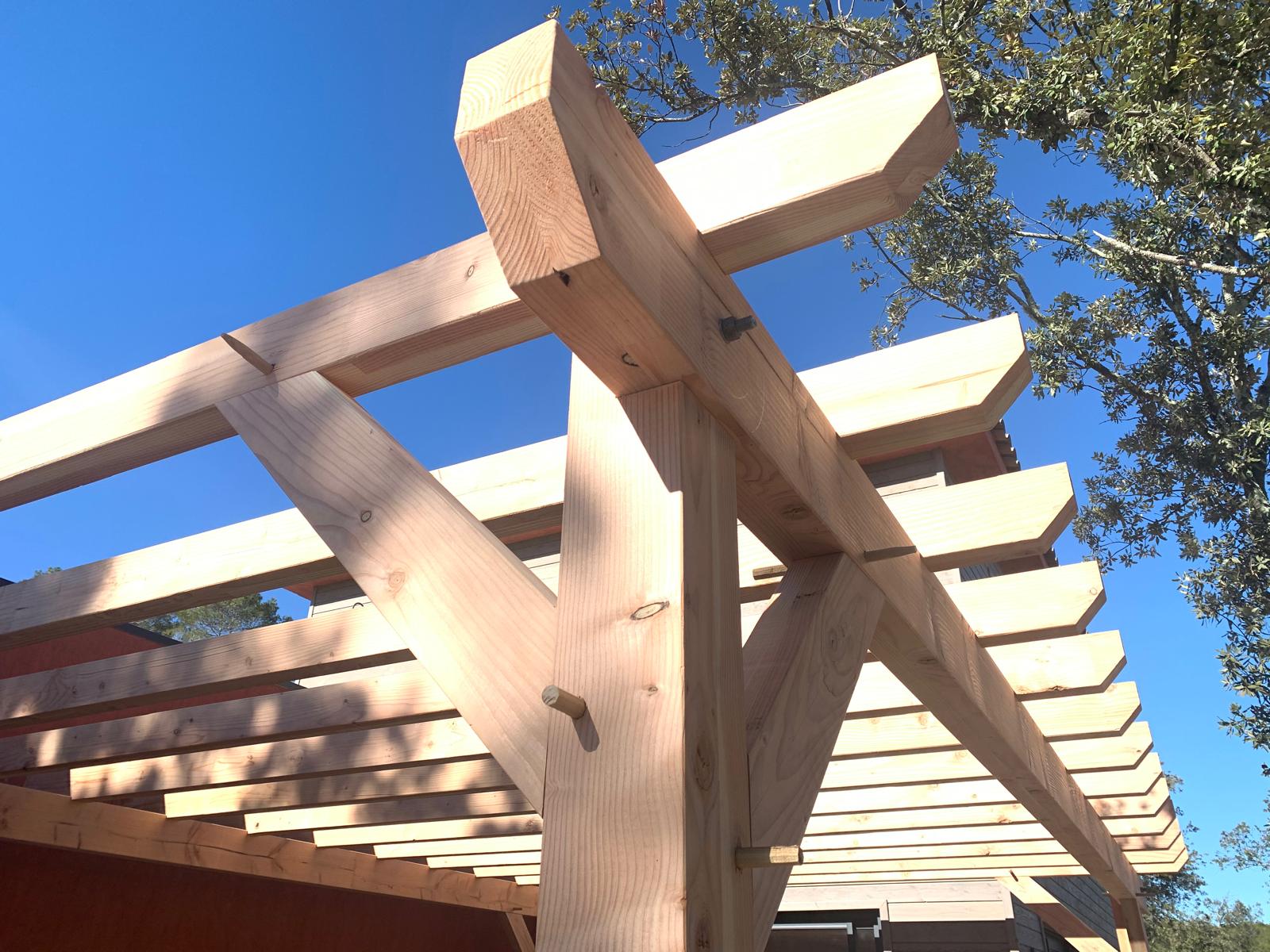 Pergola bois sur mesure